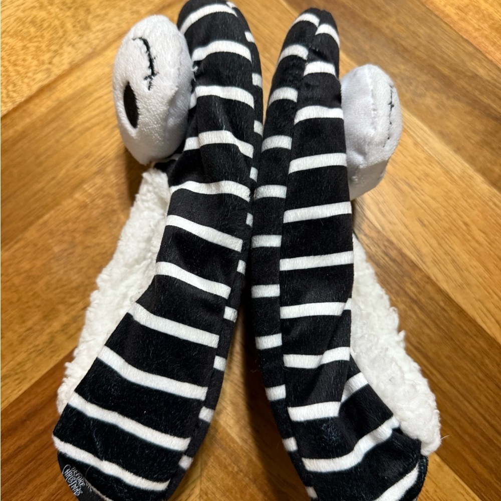 Jack Skellington Slipper Socks - Disney Women Nightmare Before Christmas Size 7 - Picture 6 of 9